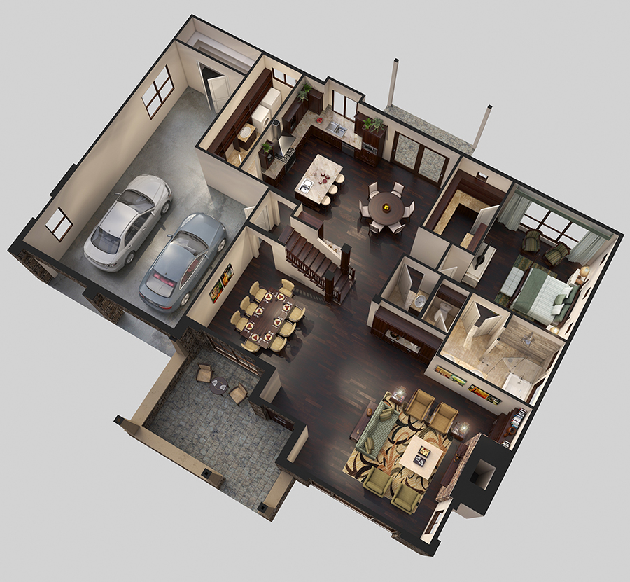 1st Floor 3D FP