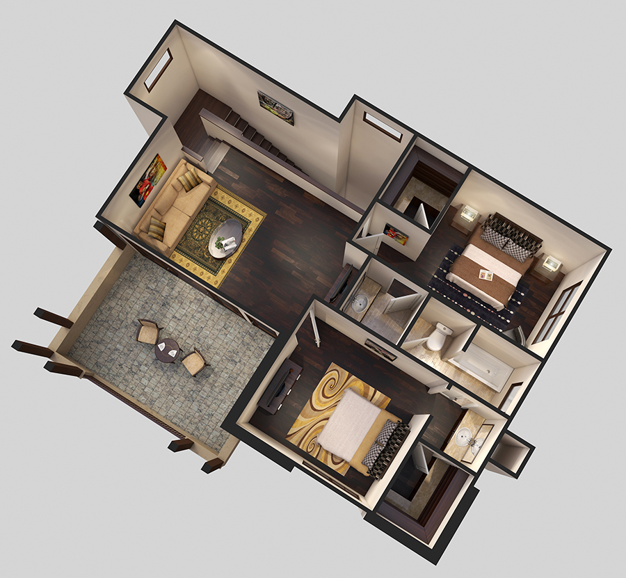 2nd Floor 3D FP